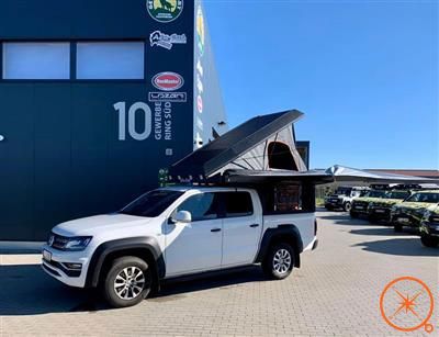 canopy Camper monté sur un véhicule par Equip'raid