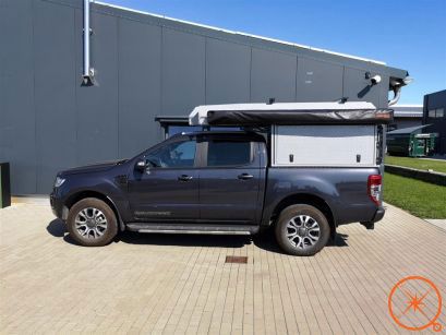 canopy Camper monté sur un véhicule par Equip'raid