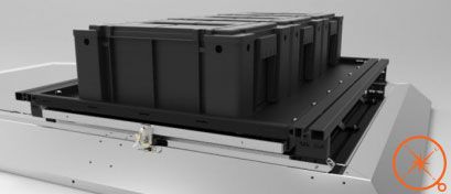 Plateau galerie de toit pour Canopy Camper Alu-Cab