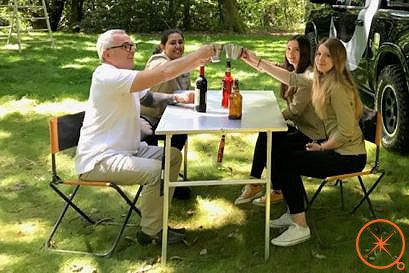 Table de camping Alu-Cab