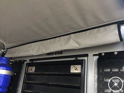 Gouttière pour auvent Alu-cab