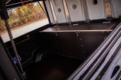 Aménagement sur mesure par Equip'Raid pour Canopy Camper