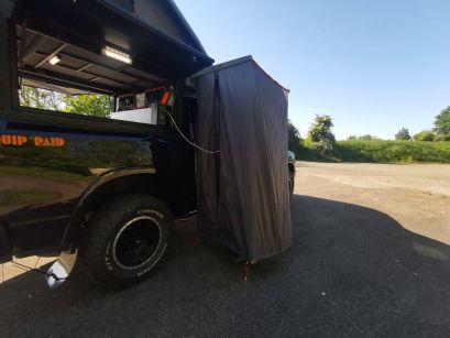 AUVENT DOUCHE ALU CAB