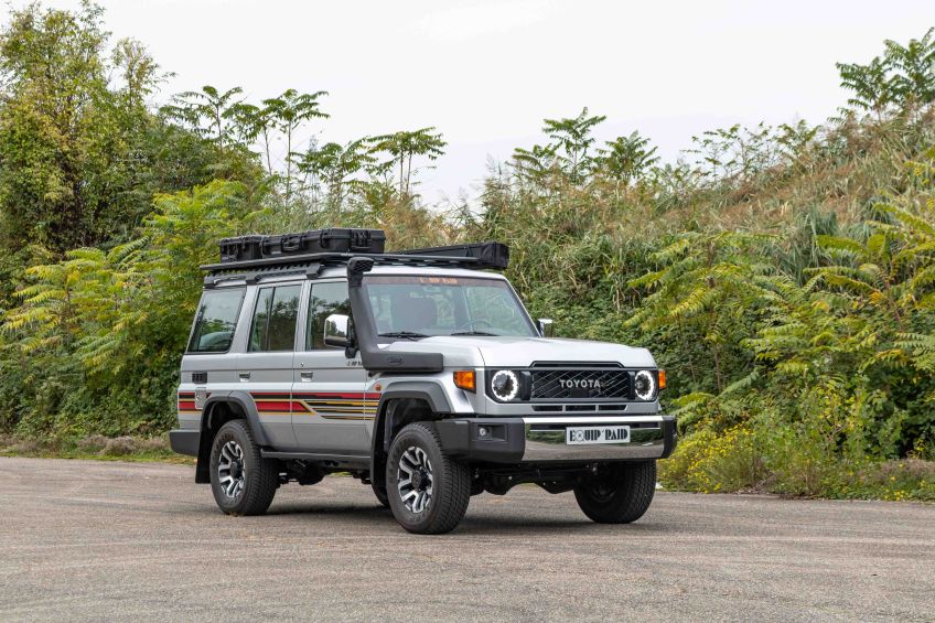 TOYOTA GRJ 76 IMPORTATION SANS MALUS EURO6 FRANCE EQUIP'RAID PREPARATION 4X4