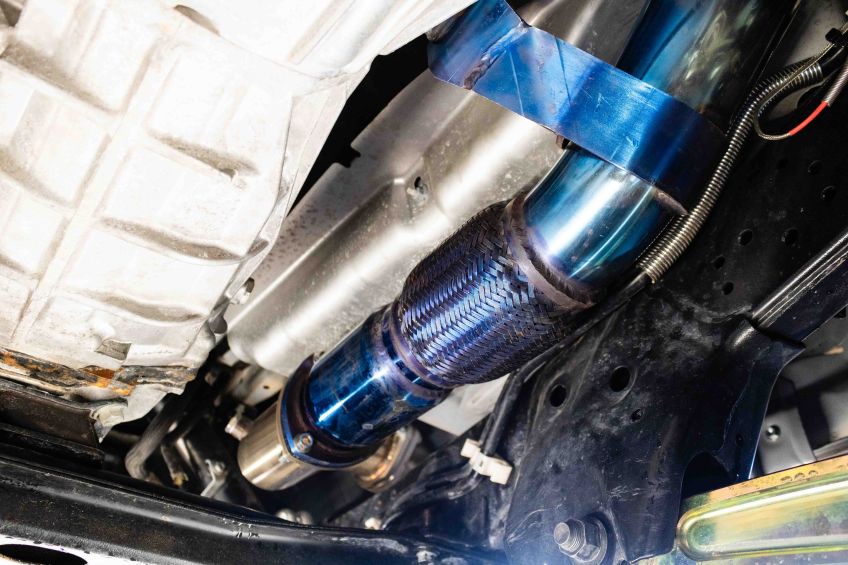 Toyota Land cruiser 78 vdj vdj78 ligne echappement inox