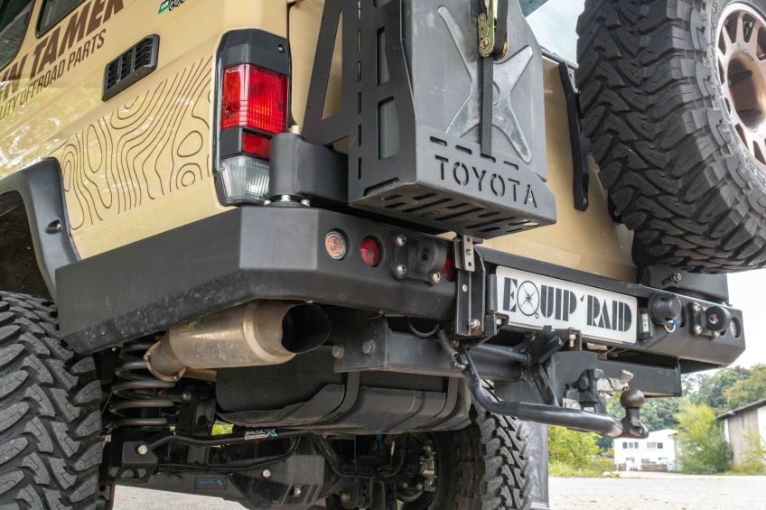 Toyota Land cruiser 78 vdj vdj78 pare chocs arrière