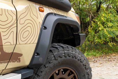 Toyota Land cruiser 78 vdj vdj78 elargisseurs d'ailes avant