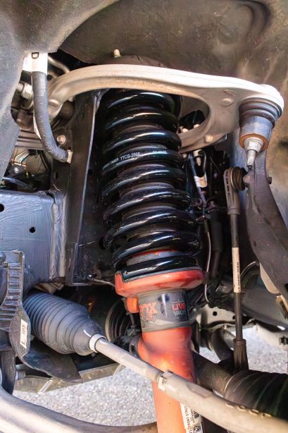 Ressort avant Terrain Tamer rehausse +50mm tarage +50kg