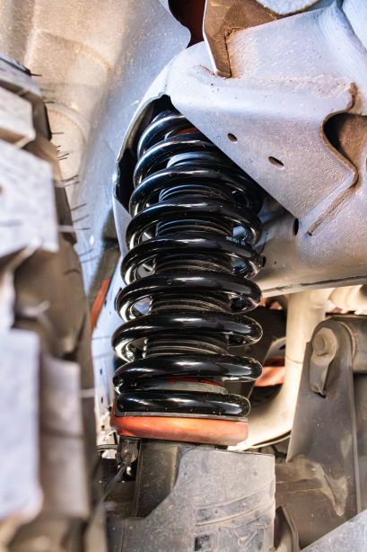 Ressort arriere Terrain Tamer rehausse +50mm tarage +300/500kg