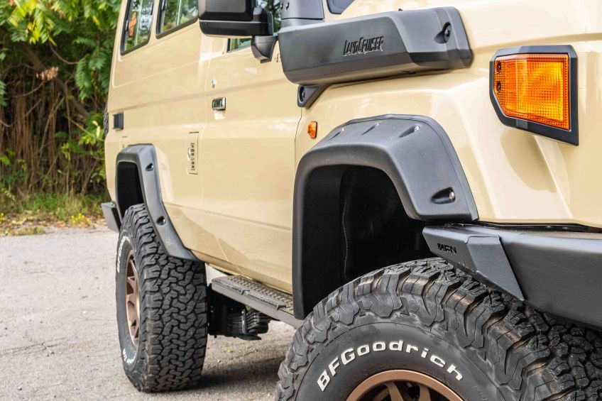 Elargisseurs d'aile pour Toyota Land cruiser 78 facelift 2025