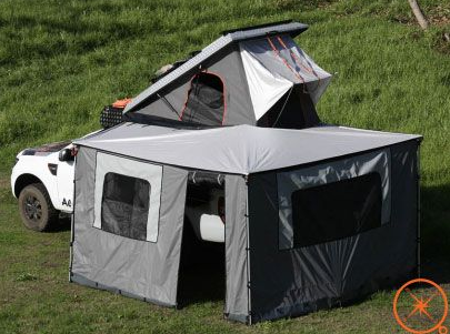 Parois latérales murs pourtente de toit et auvent