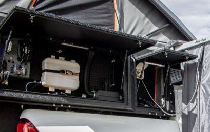 Chauffage et systeme électrique de la cellule Alu-Cab Khaya