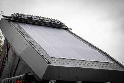 Ford Ranger PXIV préparation tout terrain pick up 4x4 raid bivouac en Alsace Canopy Camper Alu-Cab éléctricité solaire