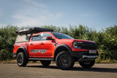 Ford Ranger Raptor Alu-Cab James Baroud préparé par Equip'Raid