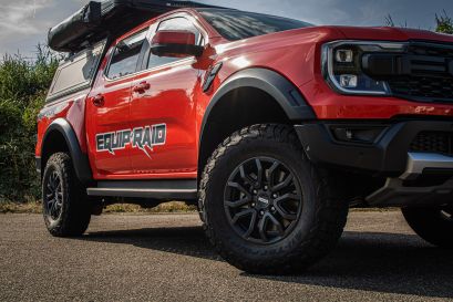 Ford Ranger Raptor Alu-Cab James Baroud préparé par Equip'Raid