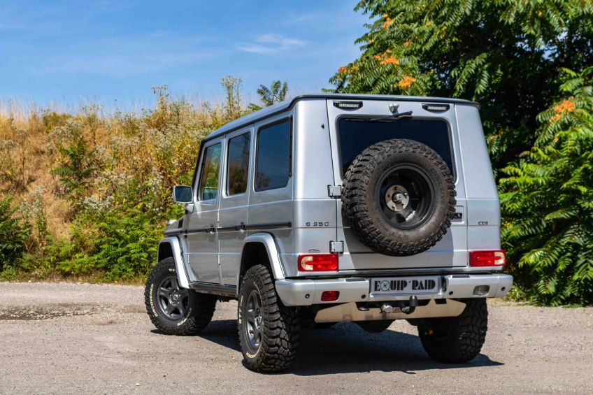 Mercedes Classe G par equip'Raid préparation tout terrain