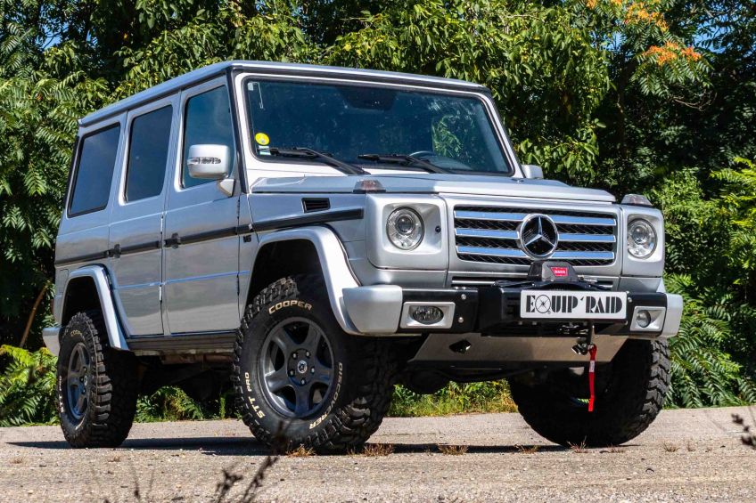 préparation Raid offroad 4x4 Mercedes Classe G