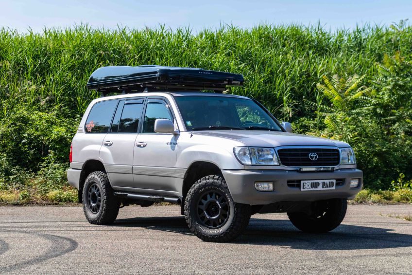 préparation 4x4 d'un hdj100 par equip'raid à Mulhouse