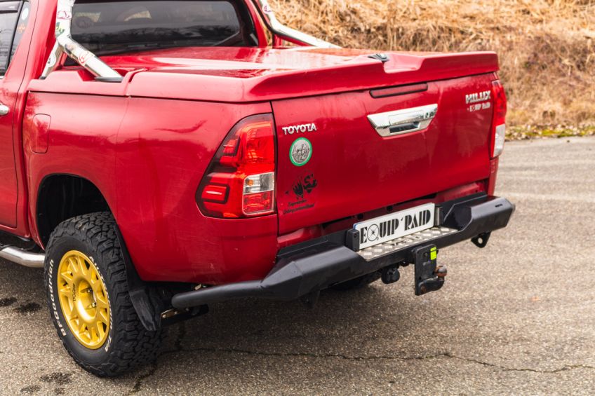 PARE-CHOCS ARRIERE RENFORCÉ EN ACIER AFN