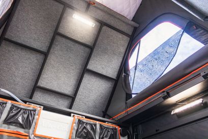 Espace intérieur du Canopy Camper