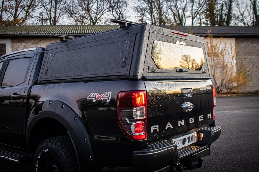 Ford Ranger PXII préparation véhicule tout-terrain picku 4x4 par equip'Raid hardtop alu-cab