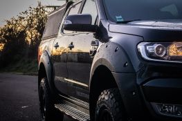 Ford Ranger PXII préparation véhicule tout-terrain picku 4x4 par equip'Raid elargisseurs d'ailes EGR