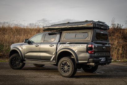 Ford Ranger Raptor 2023 préparé par Equip'Raid alu-cab