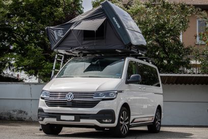 Tente de toit iKamper sur Volkswagen Transporter