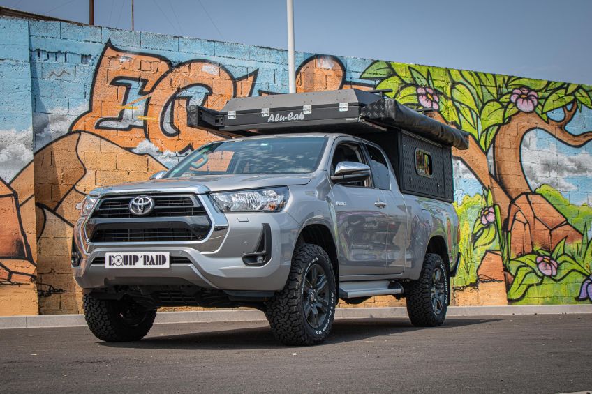TOYOTA HILUX REVO 2020 CANOPY CAMPER ALUCAB TERRAIN TAMER