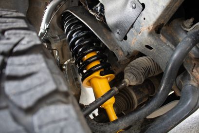 Préparation pick up Ford Ranger PXIII 4x4 tout-terrain par Equip'Raid Canopy Camper amortisseur et ressort Terrain tamer