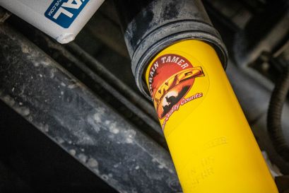 Ford Ranger PXIII préparé par Equip'Raid Hardtop tente de toit équipement 4x4 tout-terrain amortisseur Terrain Tamer