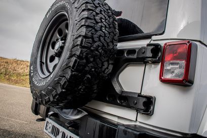 Porte roue de secours pour Jeep Wrangler