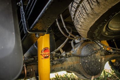 Ford ranger PXII Canopy Camper préparé par equip'raid equipement tout-terrain 4x4 raid bivouac suspension terrain tamer