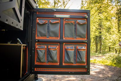 Ford ranger Canopy Camper Alu-Cab préparé par Equip'Raid Mulhouse