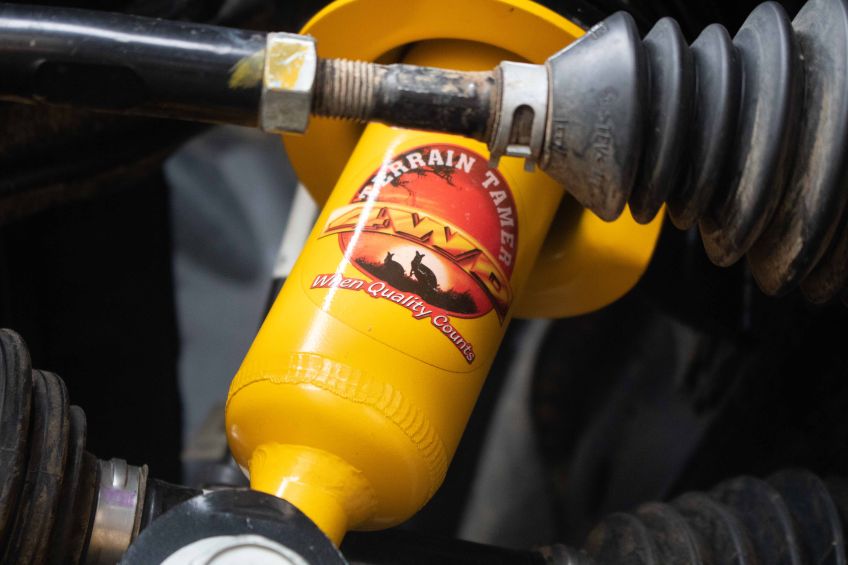 suspension Terrain tamerpreparation tout-terrain pick up ford ranger canopy camper aménagé