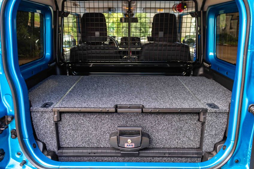 Aménagement triroir suimple ARB pour Suzuki Jimny