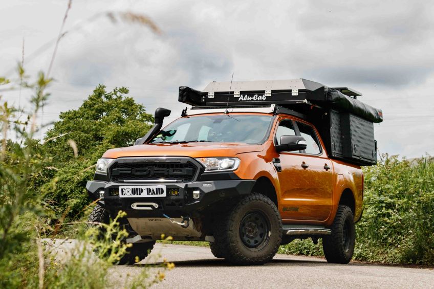 Cellule khaya alu-cab sur Ford ranger pxii