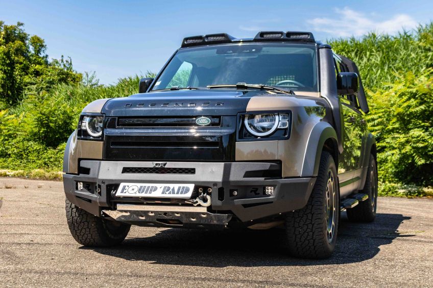 equipement 4x4 tout terrain offroad treuil 4equip'raid mulhouse Alsace Land Rover New Def aventure travail