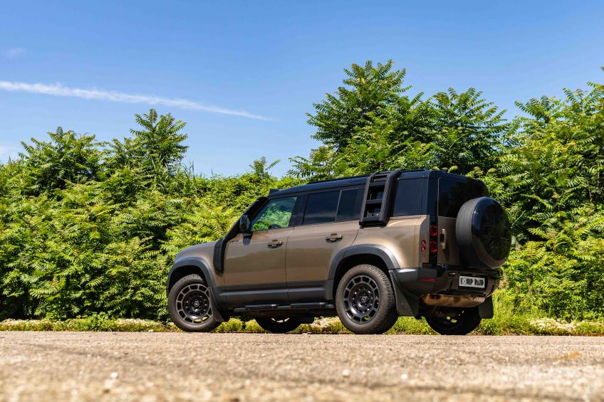 equipement 4x4 tout terrain offroad treuil 4equip'raid mulhouse Alsace Land Rover New Def 110