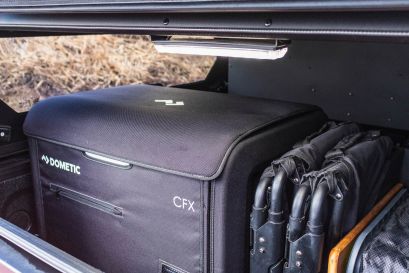 Le CFX3-55 est protégé par une housse vendue en option.