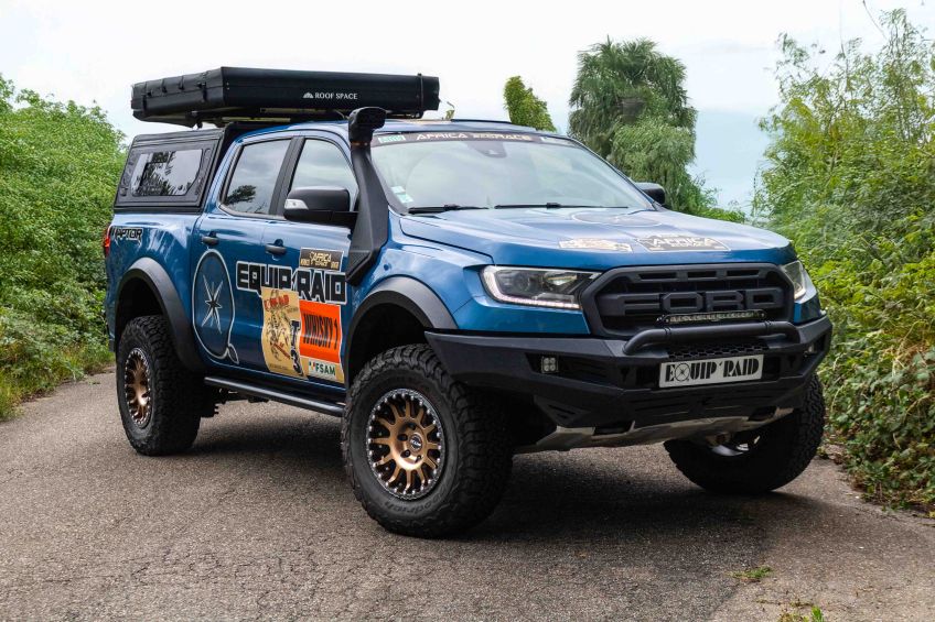 Ford Ranger Raptor 2021 avec jantes Atlas BL Evo Corse