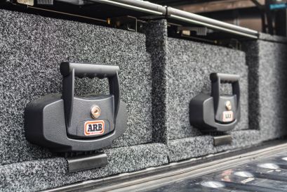 préparation 4x4 equip'raid voyage desert bivouac alsace aménagement tiroir ARB