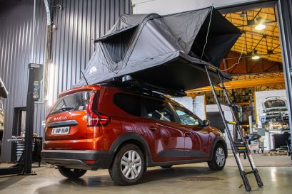 Tente de toit Roof Space 2 vendue et installée chez Equip'Raid