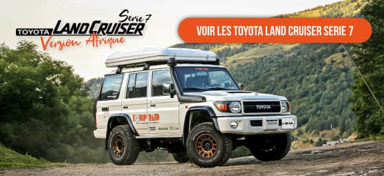 Préparation 4x4 de toyota land cruiser série 7 par Equip'Raid