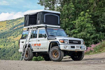 tente de toit autohome airtop 360 préparation tout terrain 4x4 Alsace