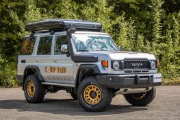 Toyota Land Cruiser VDJ 76 préparé par Equip'Raid