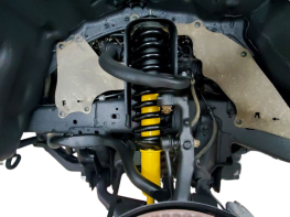 Suspension renforcée pour véhicule professionnel