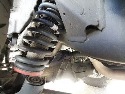 ressorts arriere rehausse +40mm tarage +300/500kg