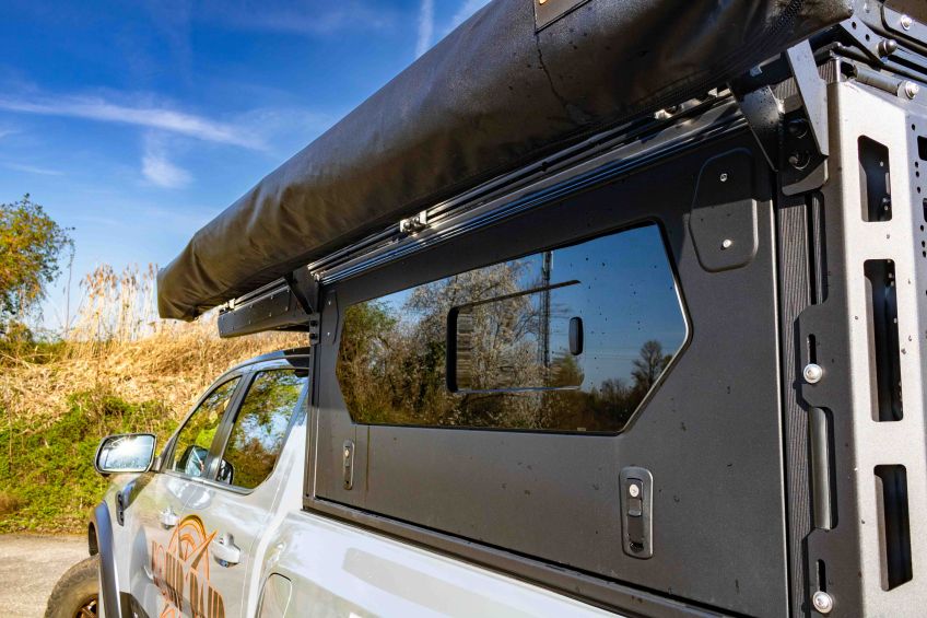 fenetre latérale du modcap family double cabine