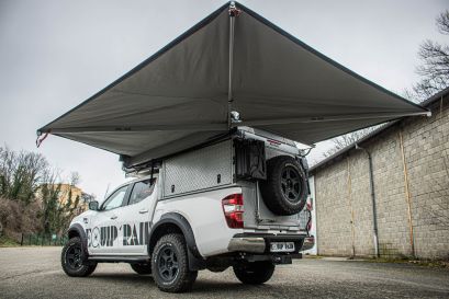 AUVENT ALU CAB OUVERTURE 270° A GAUCHE